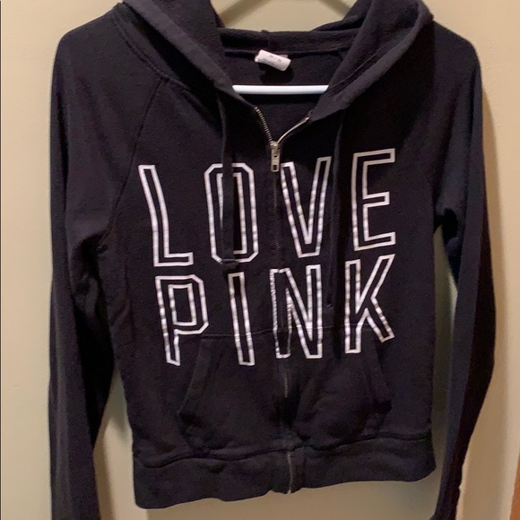 Pink Victoria Secret hoodie - Picture 3 of 4